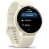 imageWearable4U Garmin Vivoactive 6  Health ampamp Fitness Smartwatch 12 in Bright AMOLED GPS Sports Tracking Up to 11 Days of Battery Metallic Jasper Green ampamp Jasper Green Band w White Earbuds BundleWhite EarBuds
