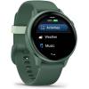 imageWearable4U Garmin Vivoactive 6  Health ampamp Fitness Smartwatch 12 in Bright AMOLED GPS Sports Tracking Up to 11 Days of Battery Metallic Jasper Green ampamp Jasper Green Band w White Earbuds BundleBlack EarBuds