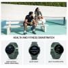 imageWearable4U Garmin Vivoactive 6  Health ampamp Fitness Smartwatch 12 in Bright AMOLED GPS Sports Tracking Up to 11 Days of Battery Metallic Jasper Green ampamp Jasper Green Band w White Earbuds BundlePowerBank