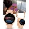imageWearable4U Garmin Vivoactive 6  Health ampamp Fitness Smartwatch 12 in Bright AMOLED GPS Sports Tracking Up to 11 Days of Battery Metallic Jasper Green ampamp Jasper Green Band w White Earbuds BundlePowerBank