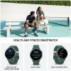 imageWearable4U Garmin Vivoactive 6  Health ampamp Fitness Smartwatch 12 in Bright AMOLED GPS Sports Tracking Up to 11 Days of Battery Metallic Jasper Green ampamp Jasper Green Band w White Earbuds BundleWhite EarBuds
