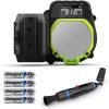 imageGarmin Xero A1i Bow Sight Autoranging Digital Sight with DualColor LED Pins with Wearable4U BundleLeftHanded Bow Sight Lens Cleaning Pen AAA Batteries