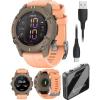 imageWearable4U Garmin Descent G2 WatchStyle Dive Computer Smartwatch Diving Paloma with Shell Pink Band AMOLED Display Diving PowerBank Bundle