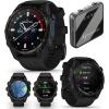 imageWearable4U Garmin Descent Mk3 ampamp Mk3i 51 mm ampamp 43 mm Titanium Dive Computer ExtraLong Strap  Up to 25 Days Battery Life AMOLED Display GPS Smartwatch Gift Bundle 0100275210Mk3i Titanium w Silicone Band