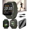 imageWearable4U Garmin Venu X1 Thin and Lightweight GPS Smartwatch AMOLED Display Moss with Titanium Caseback and Moss ComfortFit Nylon Band Power Bank Bundle