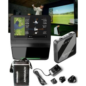 imageGarmin Approach R50 Premium Golf Launch Monitor and Simulator with Wearable4U Power Bank Bundle