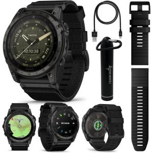 imageWearable4U  Garmin tactix 7 GPS Tactical Smartwatch with Bundle tactix 7 Standard Black EarbudsEbank