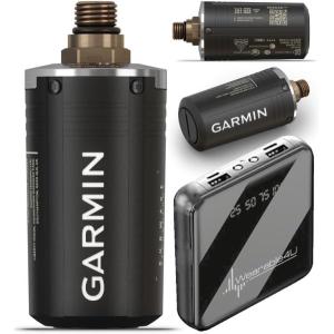 imageWearable4U Garmin Descent T2 Dive Transceiver  AirIntegrated Subwave Wireless Communication Diver Messaging 20 ATM Rated Bluetooth with Power Bank Bundle