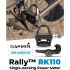 imageGarmin Rally RK110 SingleSensing Power Meter Pedals for Road Bikes Upgradeable to Dual 5 Degree Look KEO Cleats Rechargeable Up to 90 Hours of Ride Time w Wearable4U PowerBank Bundle