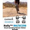 imageGarmin Rally RK210 ampamp XC210 DualSensing Power Meter Pedal Set  Road ampamp OffRoad Riding Look KEOShimano SPD Cleat Compatible Rechargeable 90h Cycling Dynamics Metrics w Wearable4U PowerBank Bundle