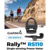 imageGarmin Rally RS110 SingleSensing Power Meter Pedals for Road Shimano SPDSL Cleat Compatible Rechargeable 90h Ride Time Cycling Dynamics Metrics w Wearable4U PowerBank Bundle