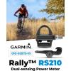 imageGarmin Rally RS210 DualSensing Power Meter Pedals for Road Shimano SPDSL Cleat Compatible Rechargeable 90h Ride Time Cycling Dynamics Metrics w Wearable4U PowerBank Bundle