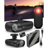 imageGarmin Varia Vue  Cycling Headlight ampamp 4k Camera Auto Brightness 600 Lumens ampamp Varia RTL515 Rearview Radar wVisual ampamp Audible Alerts for Vehicles w 32 GB microSDHC ampamp Wearable4U PowerBank Bundle