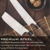 imageSpyderco Murray Carter Premium Kitchen Knives  Highly Refined Signature Japanese Knives for Culinary ProfessionalsItamae  Burl G10