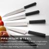 imageSpyderco Murray Carter Premium Kitchen Knives  Highly Refined Signature Japanese Knives for Culinary ProfessionalsMinarai  Black Polypropylene