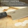 imageSpyderco Murray Carter Premium Kitchen Knives  Highly Refined Signature Japanese Knives for Culinary ProfessionalsMinarai  Black Polypropylene