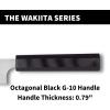 imageSpyderco Murray Carter Premium Kitchen Knives  Highly Refined Signature Japanese Knives for Culinary ProfessionalsWakiita  Black G10