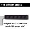 imageSpyderco Murray Carter Premium Kitchen Knives  Highly Refined Signature Japanese Knives for Culinary ProfessionalsWakiita  Black G10