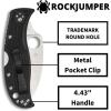 imageSpyderco RockJumper Lightweight Knife with 308quot VG10 Steel Wharncliffe Blade and Black FRN Handle  SpyderEdge  C254SBKSpyderEdge