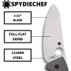 imageSpyderco Spydiechef Premium Chef Knife with 332quot LC200N UltraCorrosionResistant Steel Blade and Titanium Handle  PlainEdge  C211TIP