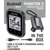 imageWearable4U  Bushnell Phantom 3 GPS Rangefinder Blue with BITE Magnetic Mount and GreenView with Lens Cleaning Cloth BundleBlackLens Cloth