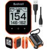 imageWearable4U  Bushnell Phantom 3 GPS Rangefinder Blue with BITE Magnetic Mount and GreenView with Lens Cleaning Cloth BundleOrangeLens Cloth