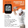 imageWearable4U  Bushnell Phantom 3 GPS Rangefinder Blue with BITE Magnetic Mount and GreenView with Lens Cleaning Cloth BundleOrangeLens Cloth
