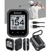 imageWearable4U  Bushnell Phantom 3 Slope GPS Golf Green with Slope Technology Touchscreen Magnetic Cart Mount with Towel BundleBlack Lens Cloth