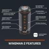 imageWearable4U  Bushnell Wingman 2 GPS Golf Speaker with White Earbuds  WallCar Adapters BundlePower Pack