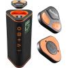 imageWearable4U  Bushnell Wingman View Golf GPS Bluetooth Speaker with Ultimate Black Earbuds and Wall and Car Chargers Bundle