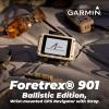 imageWearable4U  Garmin Foretrex 901 WristMounted GPS Navigator with Strap Ballistic Edition with AAA Batteries and EBank Bundle