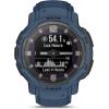 imageWearable4U  Garmin Instinct Crossover Solar Rugged Hybrid Smartwatch Analog Hands and Digital Display 127 in Tidal Blue with EBank BundleTidal Blue
