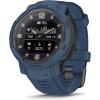 imageWearable4U  Garmin Instinct Crossover Solar Rugged Hybrid Smartwatch Analog Hands and Digital Display 127 in Tidal Blue with EBank BundleTidal Blue