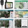 imageWearable4U  Garmin Tread SxS GPS Navigator Ulltrabright Display Preloaded TopographyGroup Ride Radio inReach Technology with Power Pack Bundle