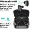 imageWearable4U  Garmin Tread XL  Baja Chase Edition Rugged 10 OffRoad Chase Navigator Portable GPS for Baja Support Trucks with Black Earbuds Bundle