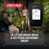 imageWearable4U  Garmin eTrex Solar GPS Handheld Navigator Unlimited Battery Life Water Resistant with Power Bank Bundle
