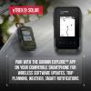 imageWearable4U  Garmin eTrex Solar GPS Handheld Navigator Unlimited Battery Life Water Resistant with Power Bank Bundle