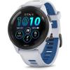 imageWearable4U Garmin Forerunner 265 Music GPS Running 46 mm Smartwatch Whitestone with AMOLED 13 in Touchscreen Display Black Earbuds Bundle