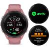 imageWearable4U Garmin Forerunner 265S Music GPS Running 42 mm Smartwatch Pink with AMOLED 11in Touchscreen Display Black Earbuds Bundle