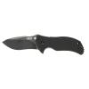 imageZero Tolerance 0350BW EDC Folding Pocketknife 325 BlackWashed Crucible S30V Stainless Steel Blade Textured G10 Handle with SpeedSafe Assisted Opening Liner Lock QuadMount Pocketclip 62 OZ