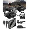 imageGarmin Rally RK200 DualSensing Power Meter Pedals Advanced Cycling Dynamics LeftRight Balance Look KEO Cleat Compatible Transferable Between Bikes with Wearable4U PowerBank Bundle