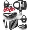 imageGarmin Rally RS210 DualSensing Power Meter Pedals for Road Shimano SPDSL Cleat Compatible Rechargeable 90h Ride Time Cycling Dynamics Metrics w Wearable4U PowerBank Bundle