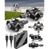 imageGarmin Rally XC100 SingleSensing Power Meter Pedal SHIMANO SPD Cleat Reliable Power ampamp Cadence Tracking Easy Bike Transfer Upgradeable to DualSensing Garmin Edge ampamp Apps wWearable4U PBank Bundle