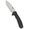 imageSpyderco Amalgam Premium Flipper Knife with 38quot CPM S30V Stainless Steel Blade and Textured Carbon Fiber G10 Handle  PlainEdge  C234CFP