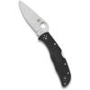 imageSpyderco Endela Lightweight Knife with 341quot VG10 Stainless Steel Blade and Emerson Opener  PlainEdge  C243PGYWPlainEdge