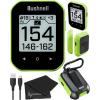 imageWearable4U  Bushnell Phantom 3 Slope GPS Golf Green with Slope Technology Touchscreen Magnetic Cart Mount with Towel BundleGreen Lens Cloth