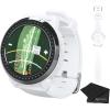 imageWearable4U  Bushnell iON Elite Black Golf GPS Watch with Lens Cleaning Cloth BundleiON Elite White