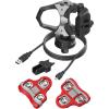 imageWearable4U Favero Assioma Pedal Based Bike Power Meter with Included Cycling Multi Tool BundleUNO Upgrade Kit  Cleats Red