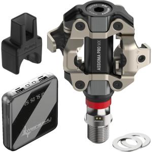 imageFavero ASSIOMA PRO MX Series Power Meter Pedals with Power Bank BundleASSIOMA PRO MXUP