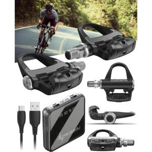 imageGarmin Rally RS100 SingleSensing Power Meter Pedals Reliable Power ampamp Cadence Measurement ompatible with Shimano Easy Installation Upgradeable to DualSensing wWearable4U PBank Bundle